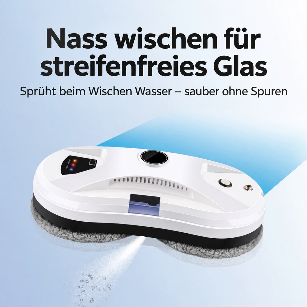 Automatischer Fensterreinigungsroboter mit Wassersprühfunktion